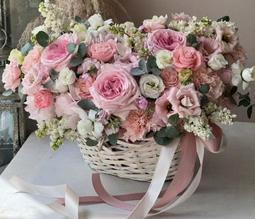 Blush Elegance Basket