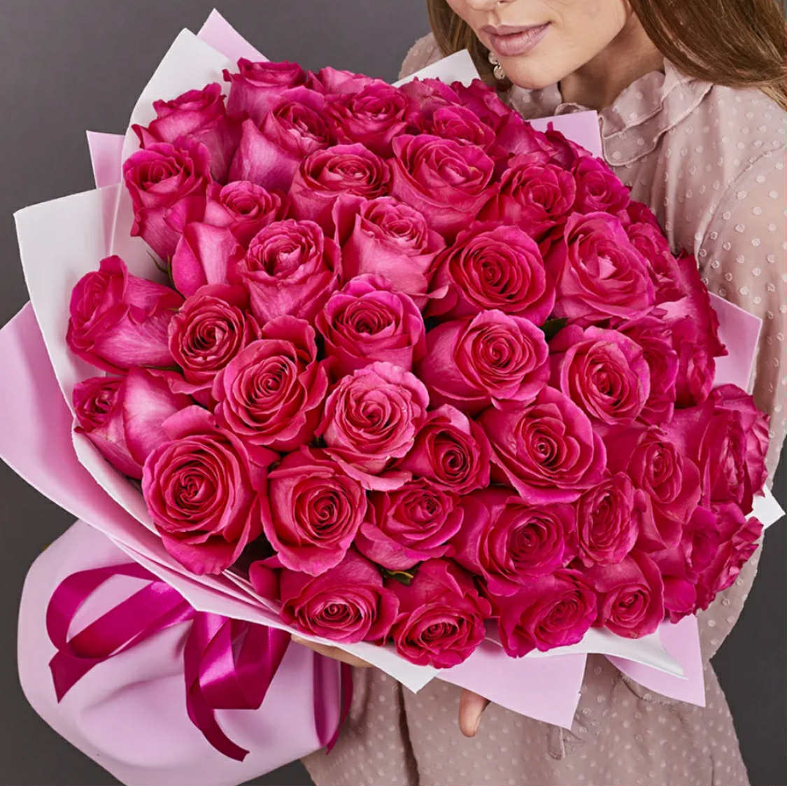 Fuchsia Passion Roses