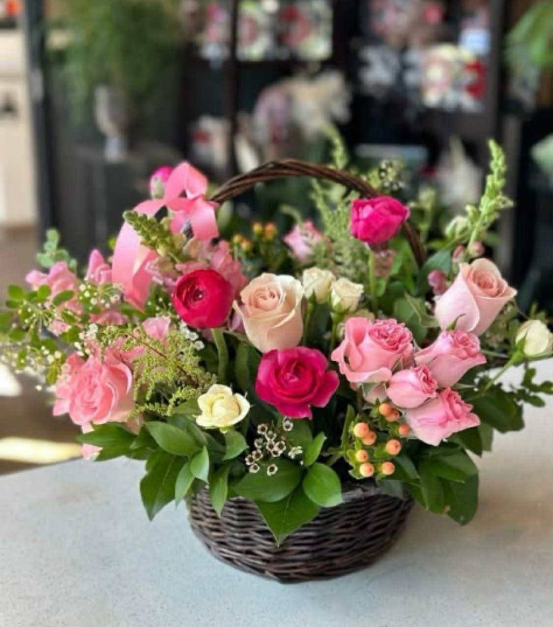 Pink Harmony Basket